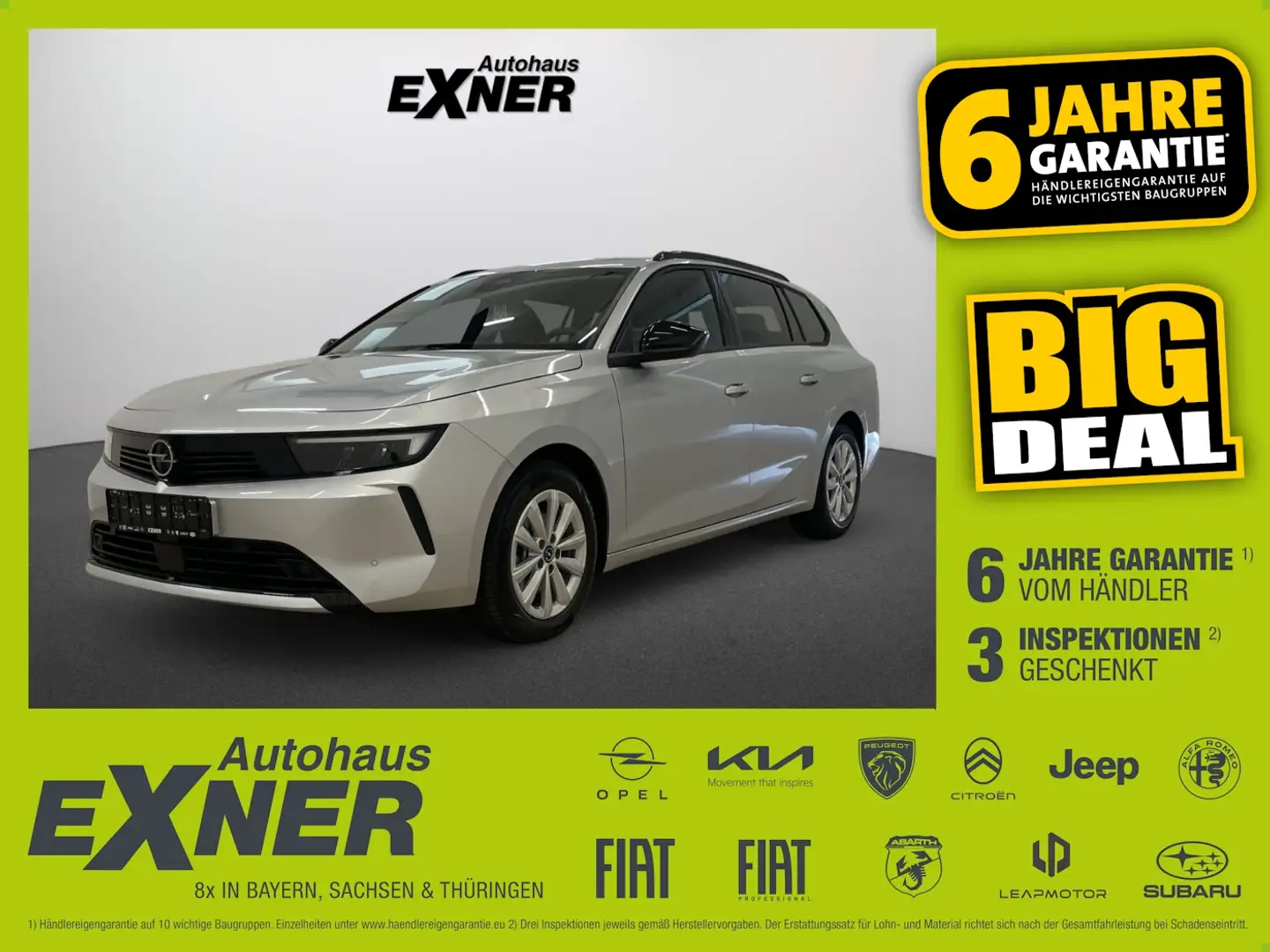 Opel Astra ST Edition Wireless Charging, Navi Silber - 1