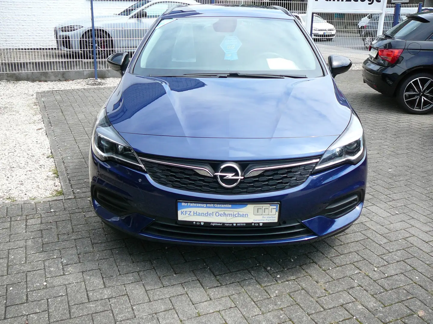Opel Astra Top gepflegtes Rentnerfahrzeug,Klimaautomatik,usw! Blau - 2