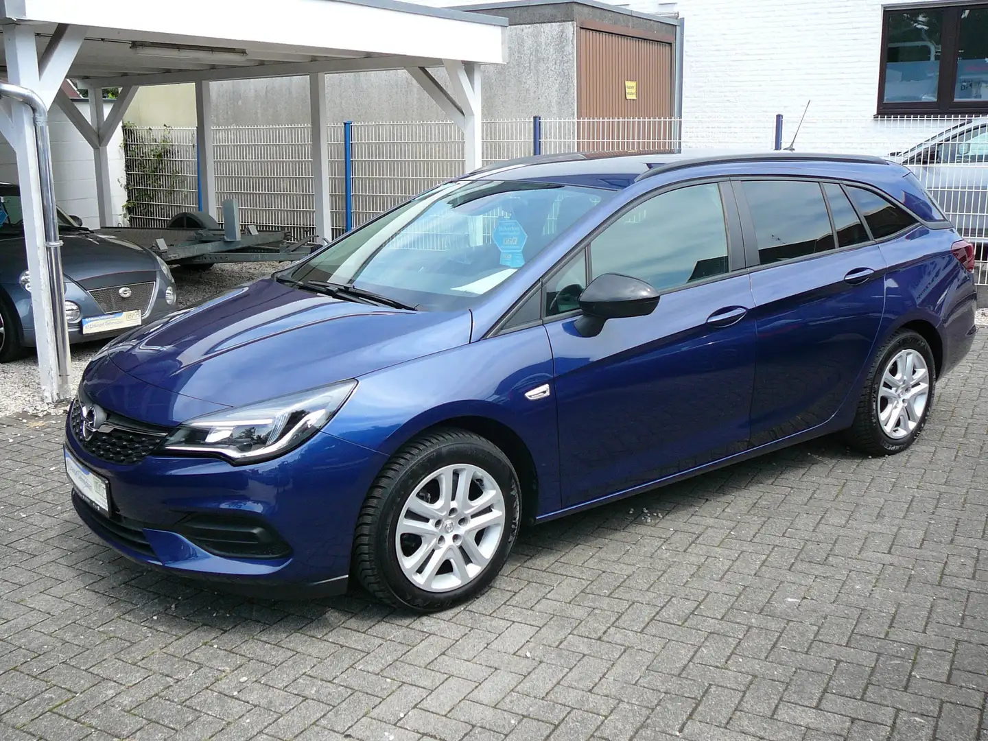Opel Astra Top gepflegtes Rentnerfahrzeug,Klimaautomatik,usw! Blau - 1