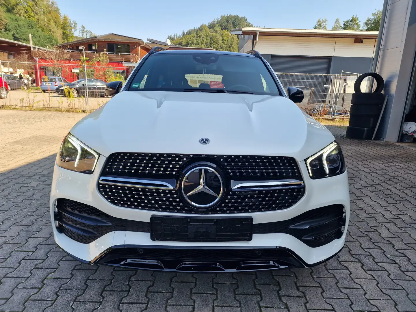 Mercedes-Benz GLE 400 GLE 400d-AMG-Np114000.-KEIN,miet-vorführwagen Weiß - 1