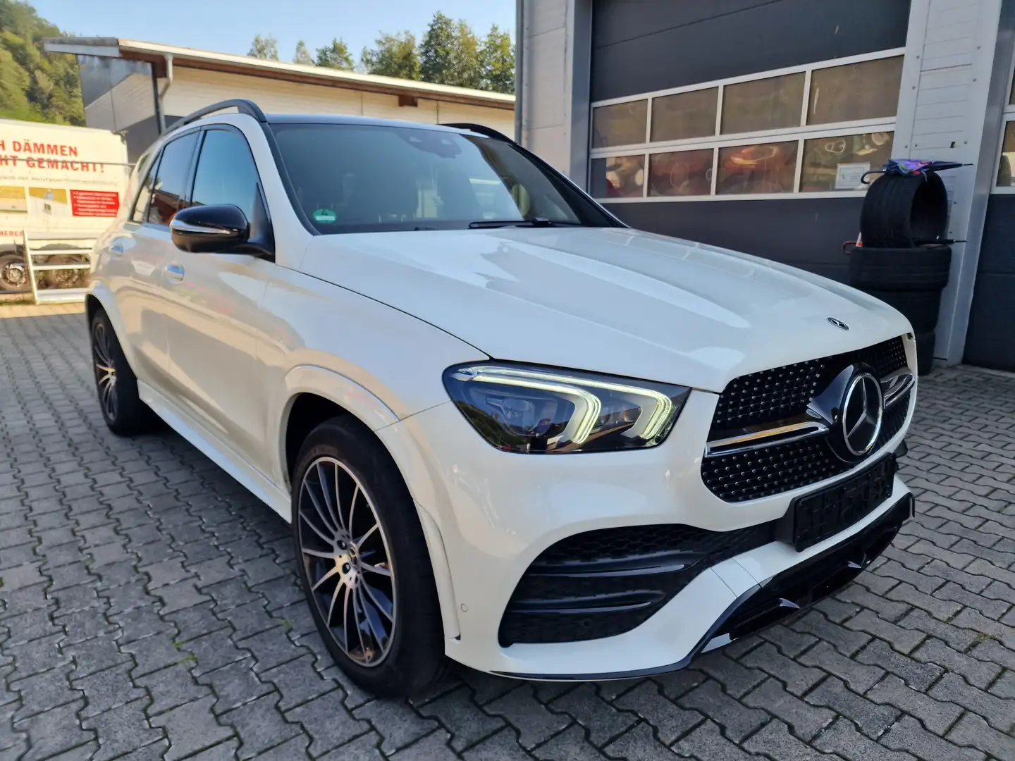 Mercedes-Benz GLE 400 GLE 400d-AMG-Np114000.-KEIN,MIET-VORFÜHRWAGEN Bílá - 2