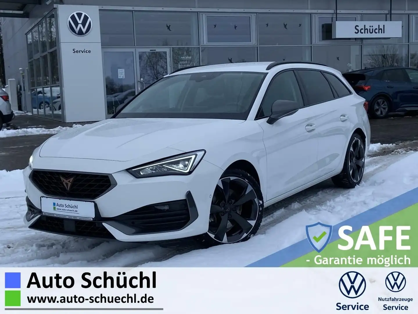 CUPRA Leon ST 2.0 TDI DSG VIRTUAL-COCKPIT+NAVI-PRO+KAM Weiß - 1