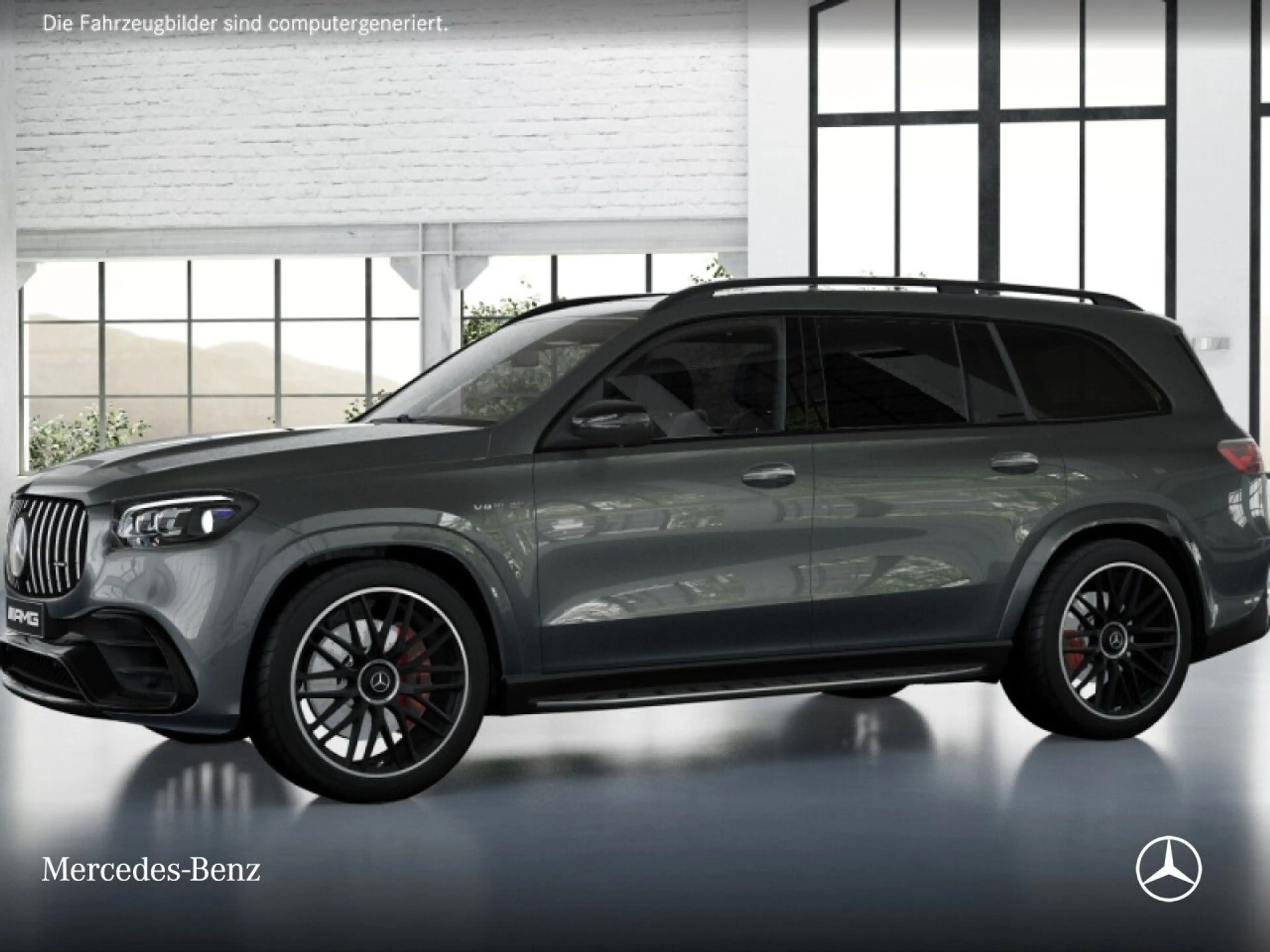 Mercedes-Benz GLS 63 AMG GLS 63 S 4M NIGHT+PANO+360+AHK+MULTIBEAM+STHZG+HUD — photo 3
