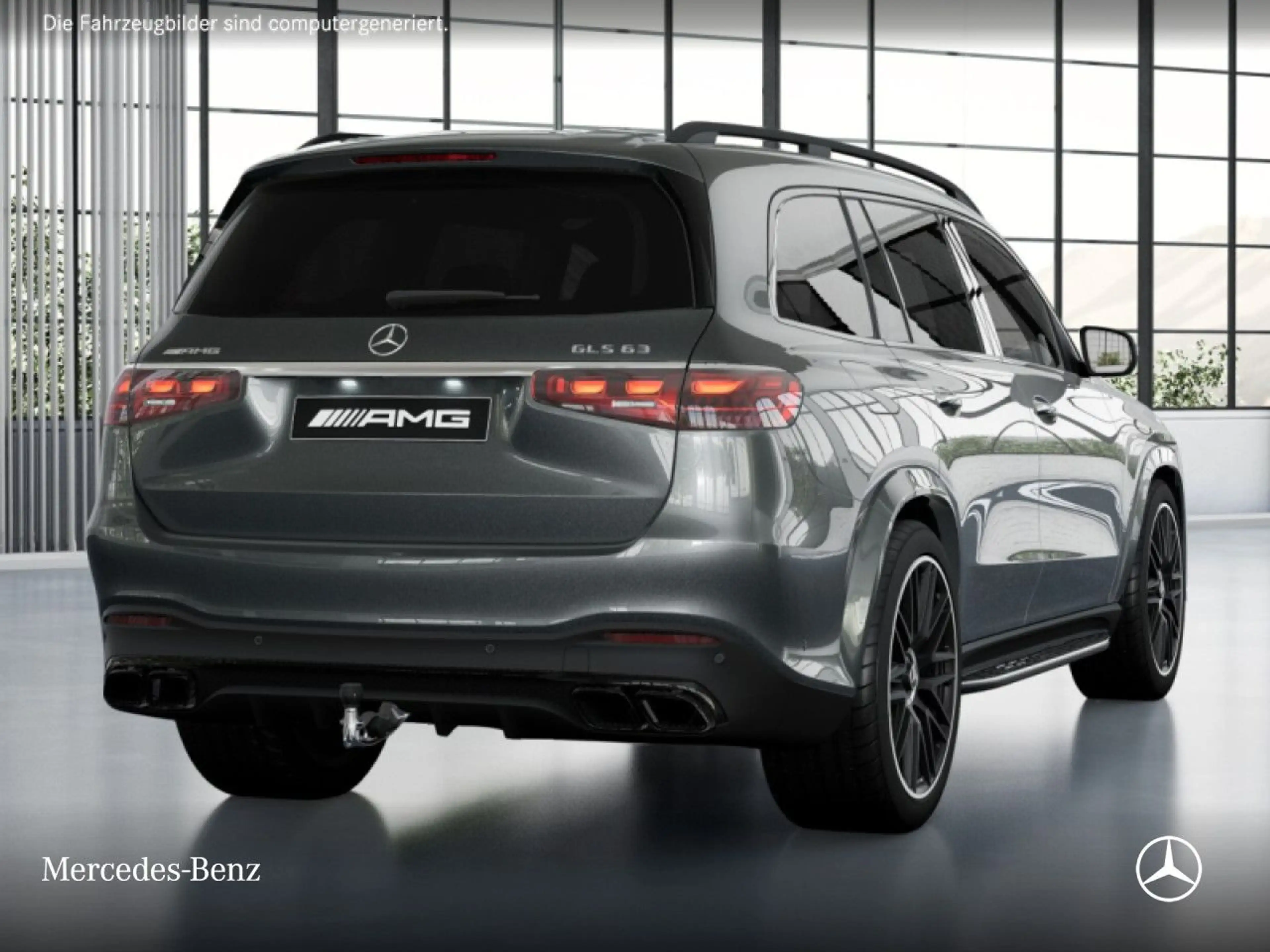 Mercedes-Benz GLS 63 AMG GLS 63 S 4M NIGHT+PANO+360+AHK+MULTIBEAM+STHZG+HUD — photo 4