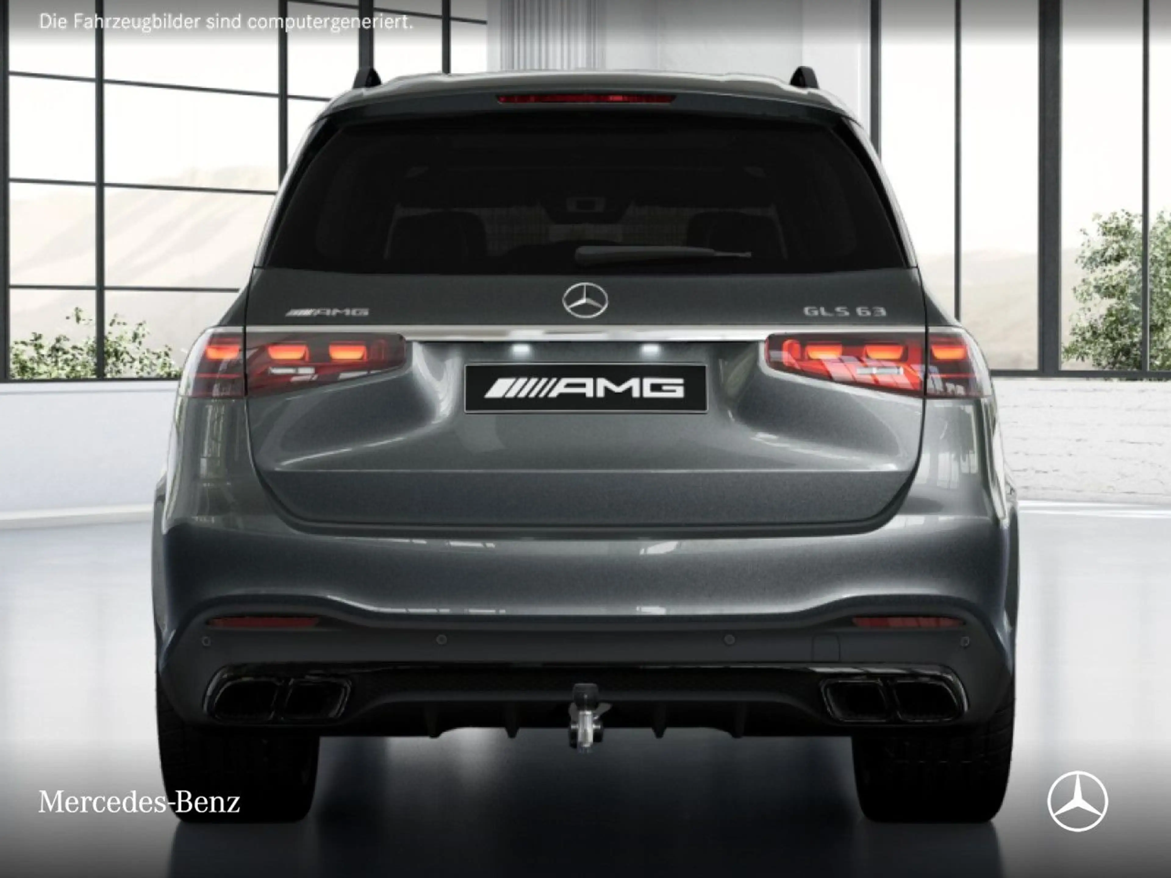 Mercedes-Benz GLS 63 AMG GLS 63 S 4M NIGHT+PANO+360+AHK+MULTIBEAM+STHZG+HUD — photo 7