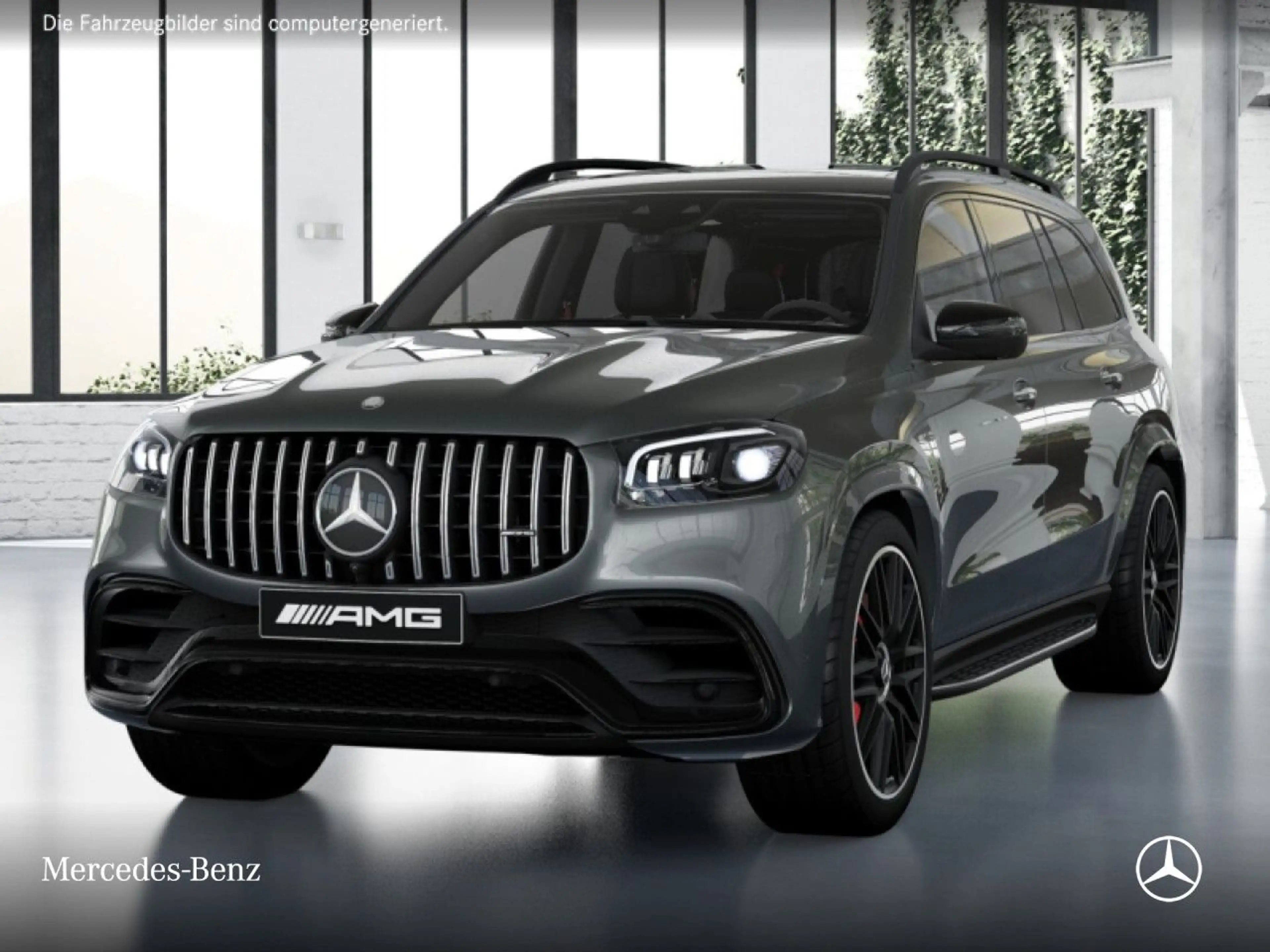 Mercedes-Benz GLS 63 AMG GLS 63 S 4M NIGHT+PANO+360+AHK+MULTIBEAM+STHZG+HUD — photo 2