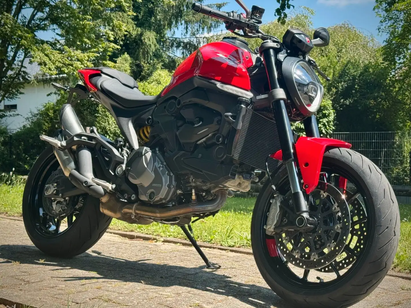 Ducati Monster 937 rosso top Zustand* Rojo - 1