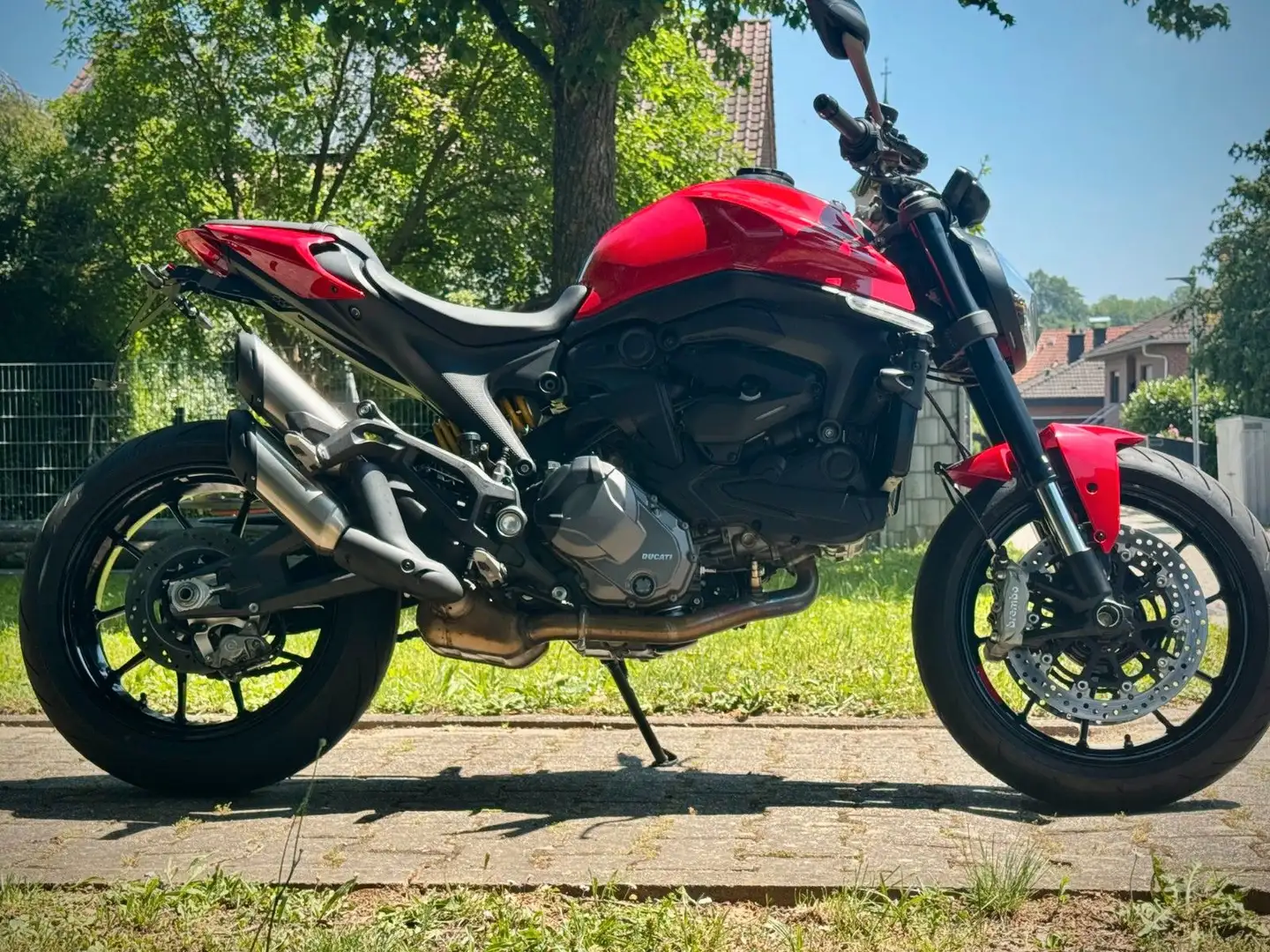 Ducati Monster 937 rosso top Zustand* Rojo - 2
