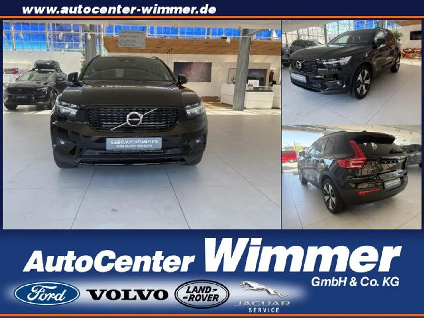 Volvo XC40 T4 Recharge DKG Plus Dark R-Design Winter+ Li Schwarz - 1