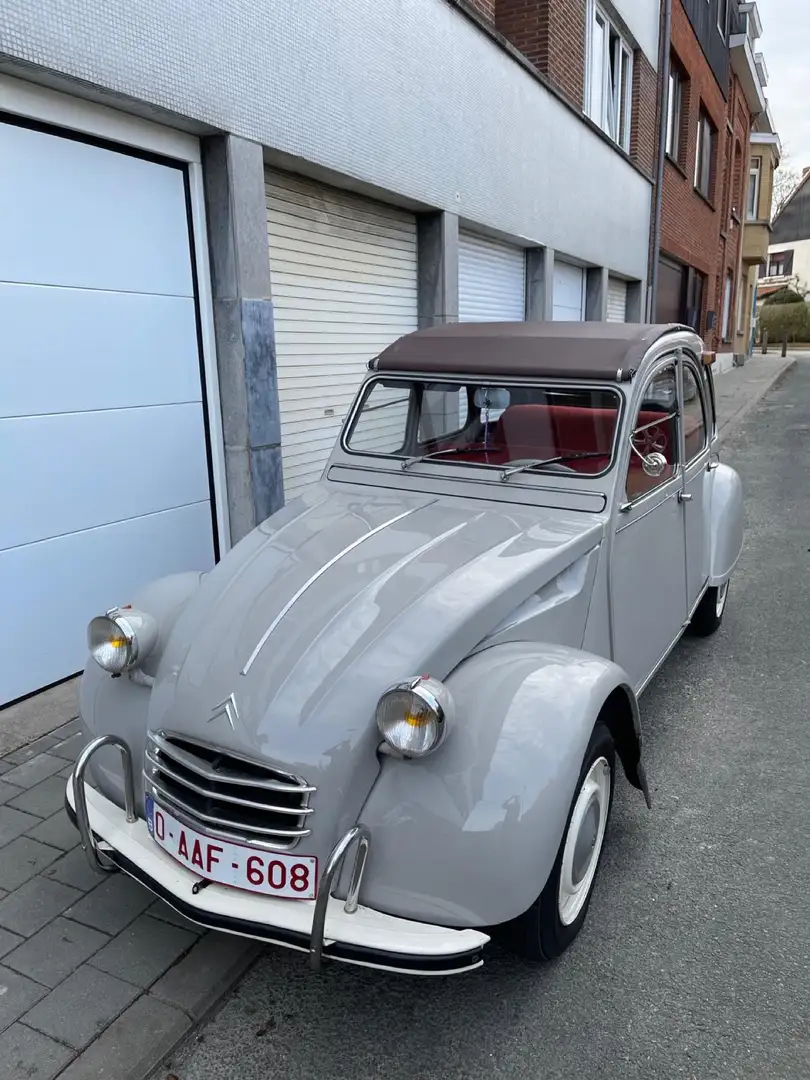 Citroen 2CV Superbe Citroën 2CV AZAM entièrement restaurée Gris - 1