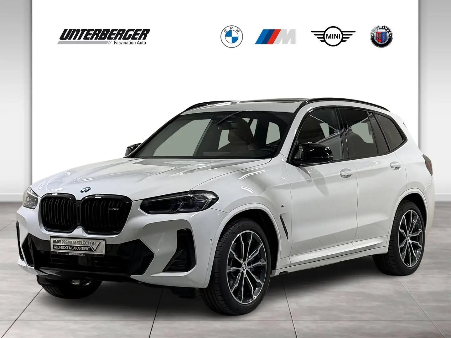 BMW X3 M 40d M-Sitze ACC RFK Pano HUD HiFi eSitze Weiß - 1