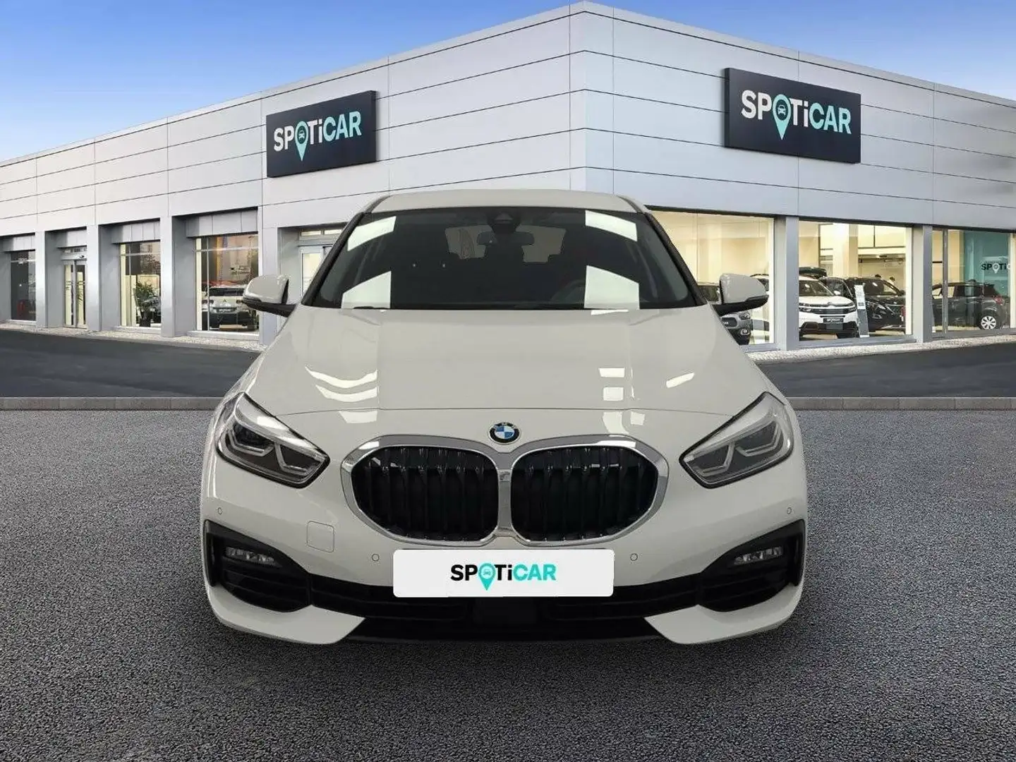BMW 118 118iA Blanc - 2