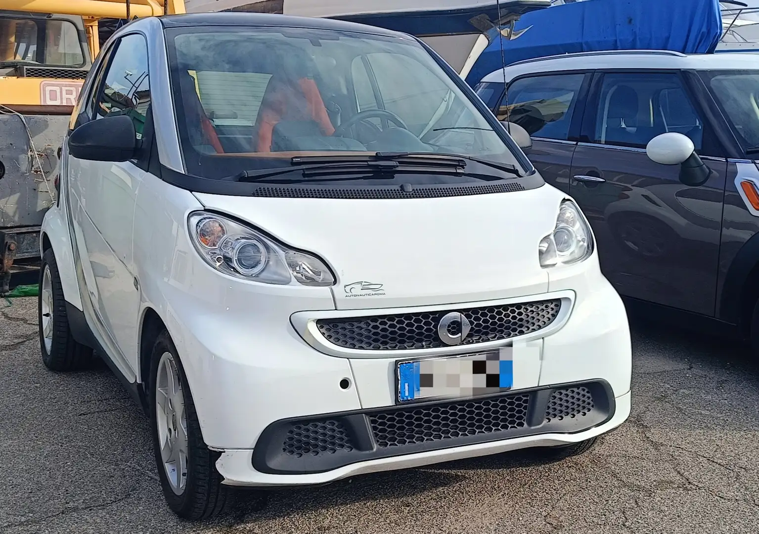 smart forTwo 1.0 Passion KM Zero - Permuta Rate AutoNauticaRoma Wit - 1