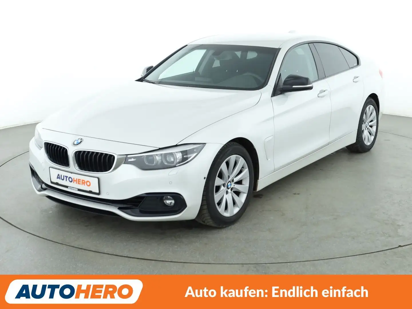 BMW 420 420i Gran Coupé Sport Line Aut.*360CAM*TEMPO*LED* Weiß - 1