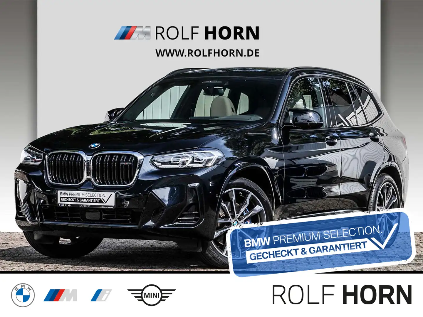 BMW X3 M40i Autom HeadUp Pano AHK Klima RFK LED 20" Schwarz - 1