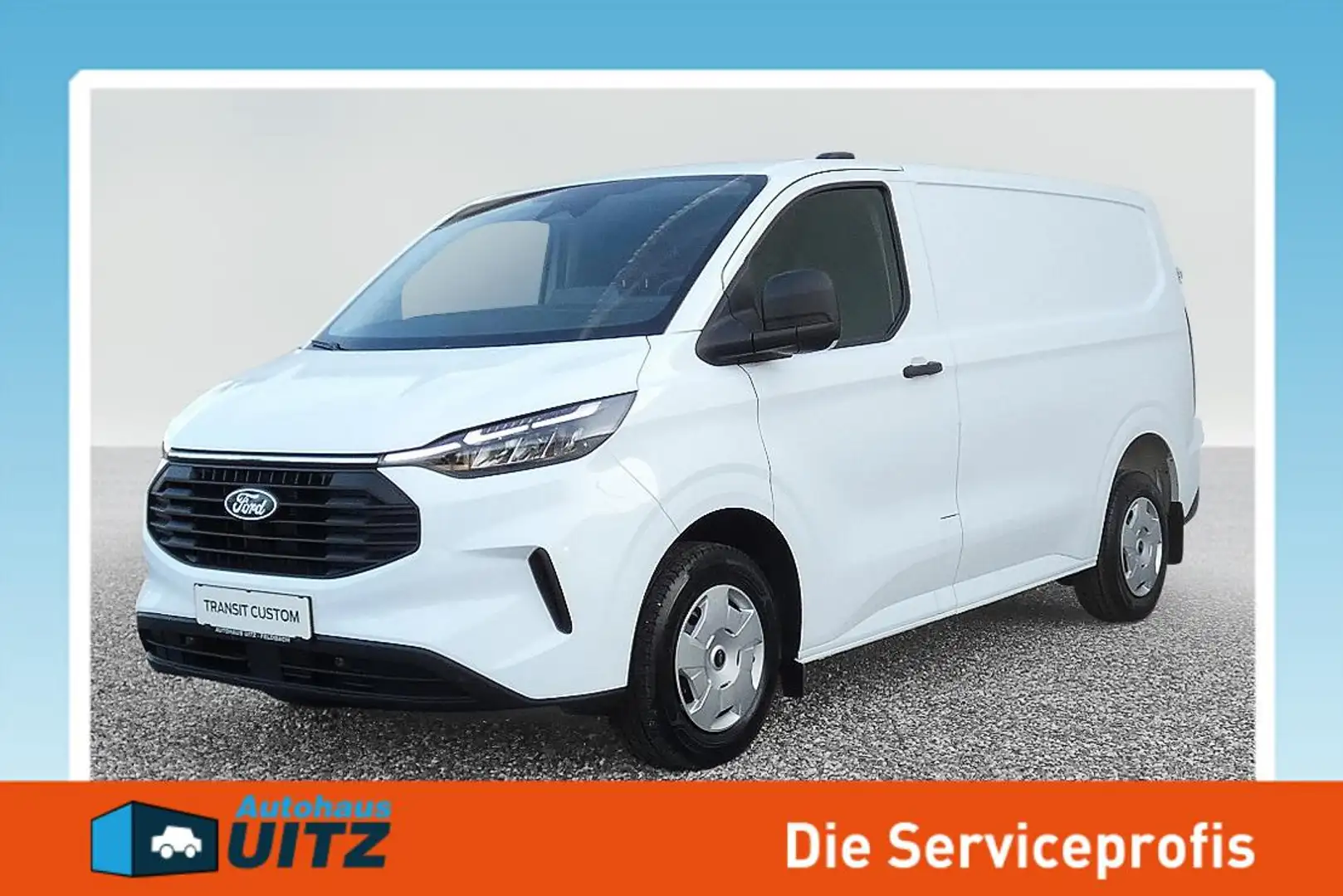 Ford Transit Custom Trend L1H1 300 +LED+Shz+Klima Weiß - 1