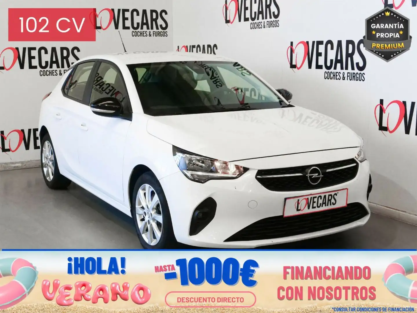 Opel Corsa 1.5D DT S/S Edition 100 Blanco - 1