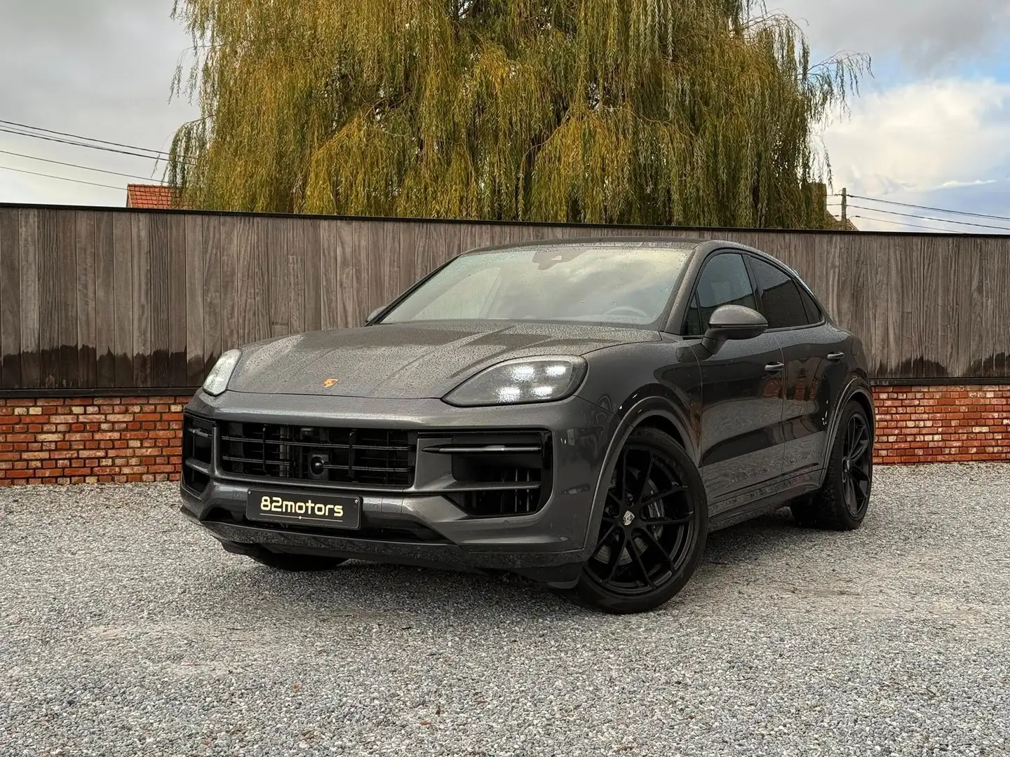 Porsche Cayenne e-hybrid coupé/sportdesign pack/18-way/pano/btw Gris - 1