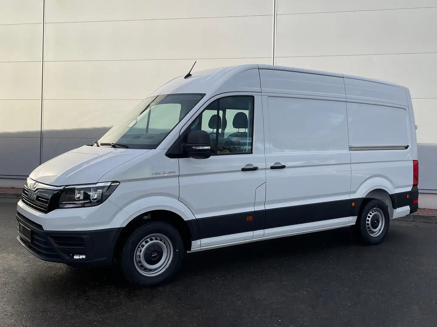MAN TGE 3.180 L3H3 Kasten ACC DAB 2xSchiebetür SITZH Weiß - 1
