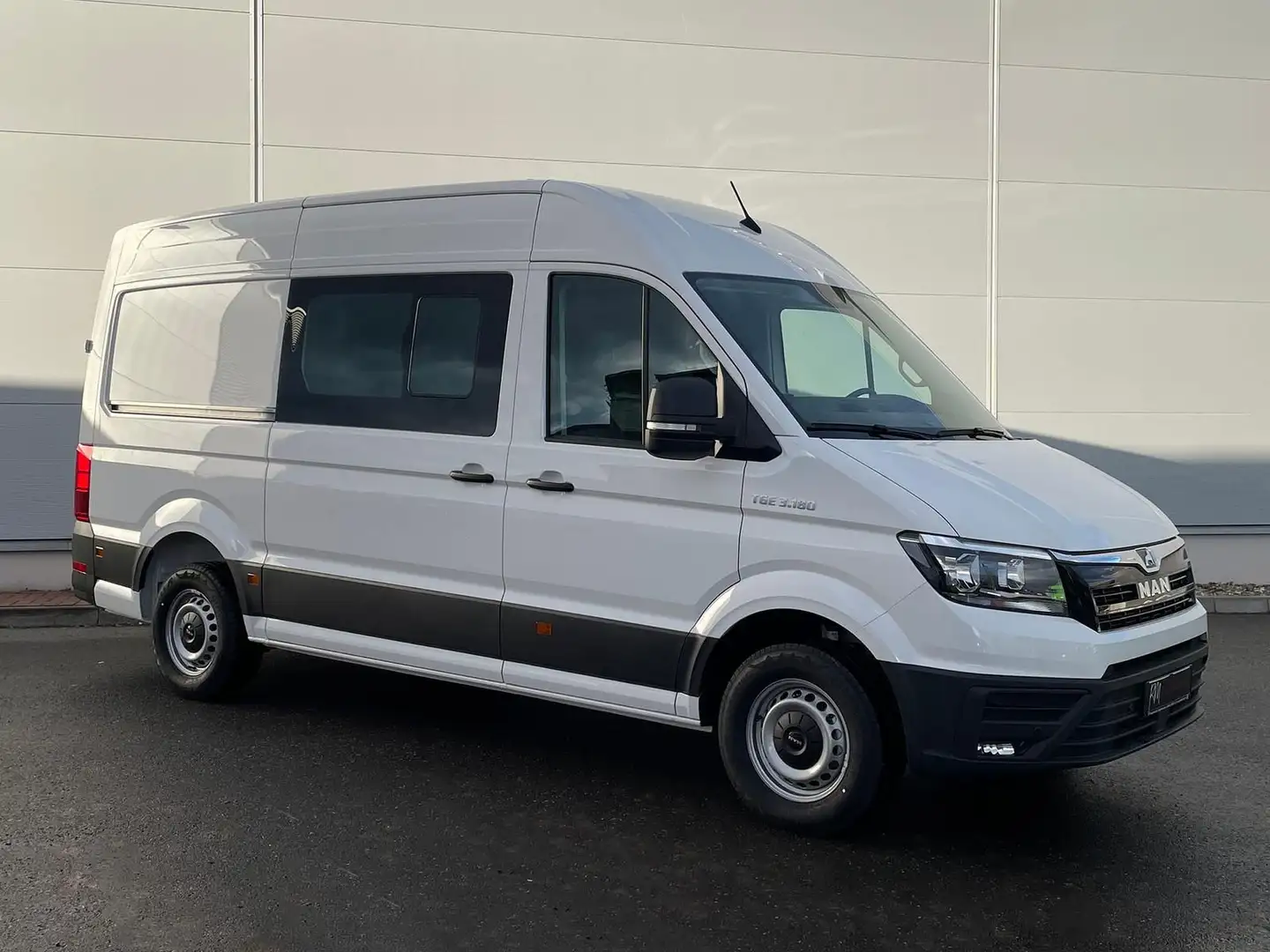 MAN TGE 3.180 L3H3 Kasten ACC DAB 2xSchiebetür SITZH Weiß - 2