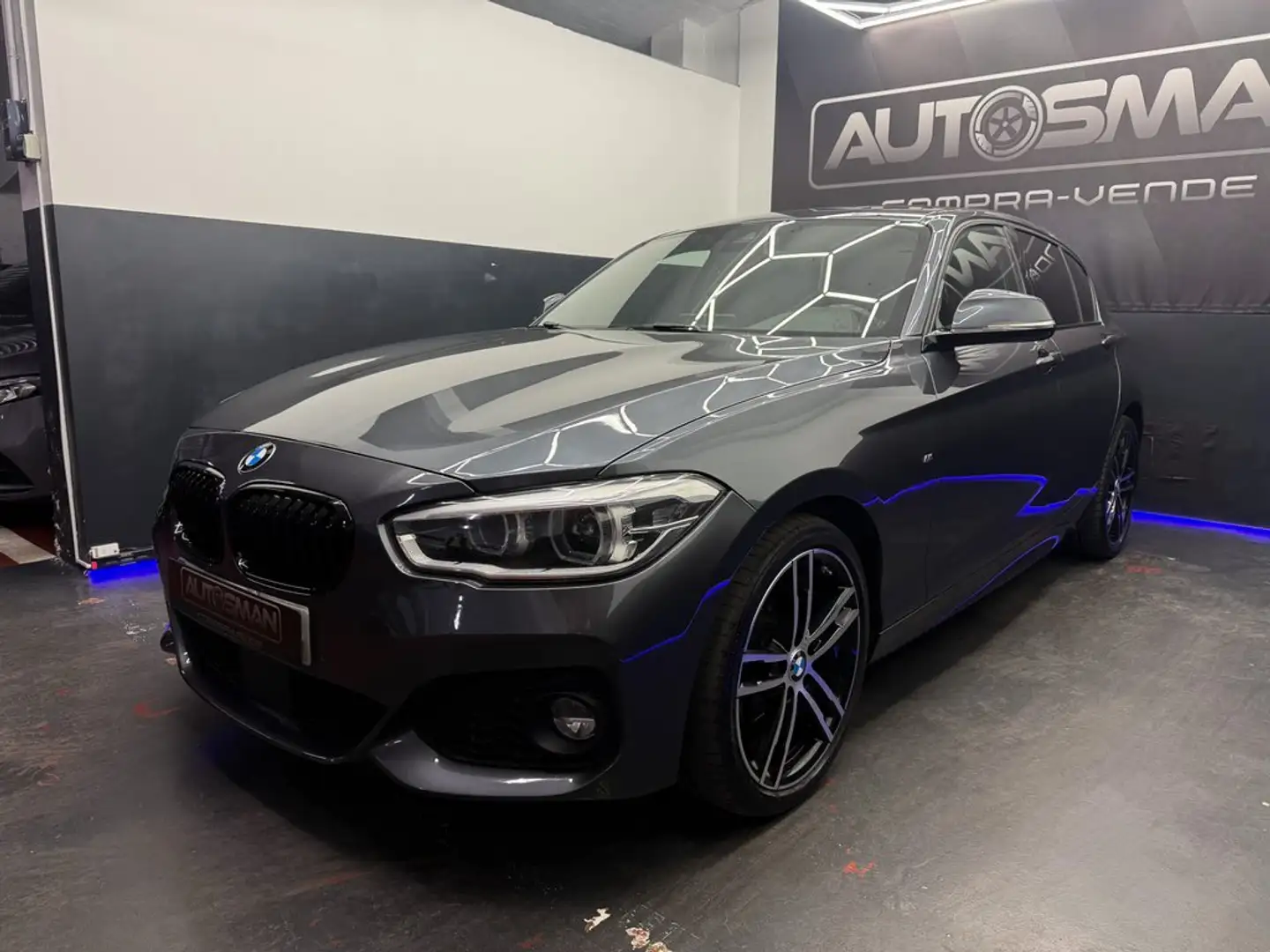 BMW 120 120dA Gris - 2