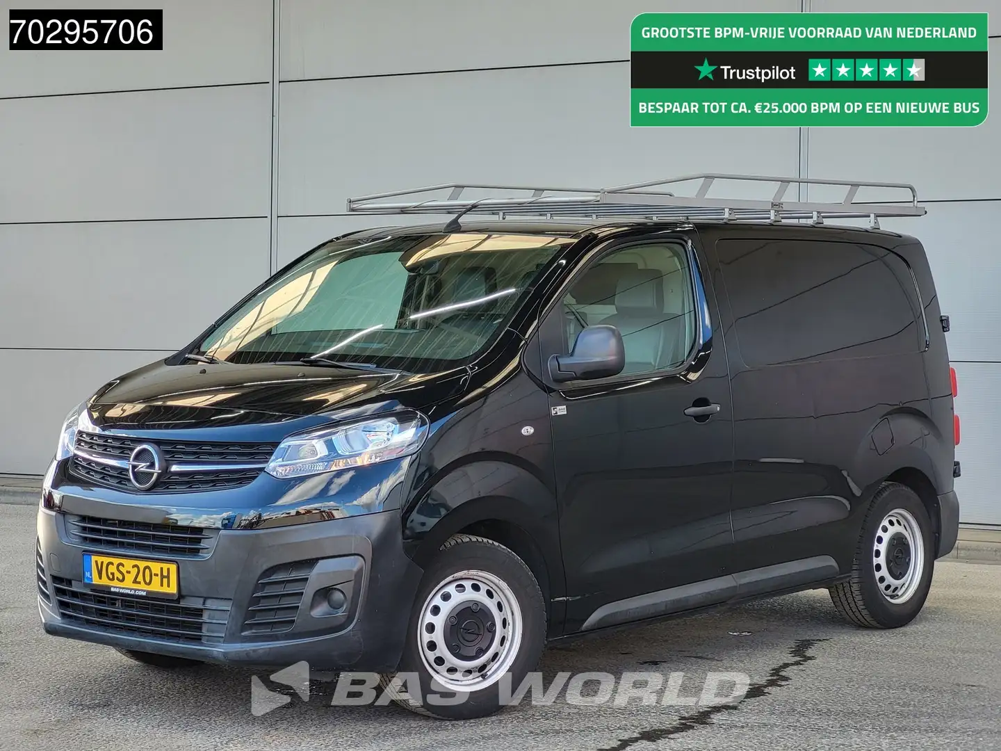 Opel Vivaro 100PK L1H1 Airco Cruise Imperiaal Euro6 L1 Airco T Zwart - 1
