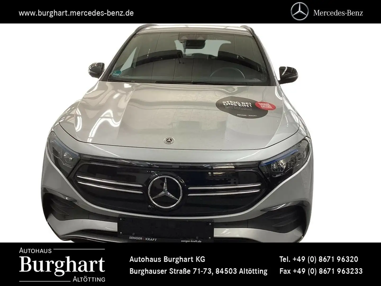 Mercedes-Benz EQA 350 EQA 350 4M AMG Line Night/Advanced/Fahrassistenz Argent - 2