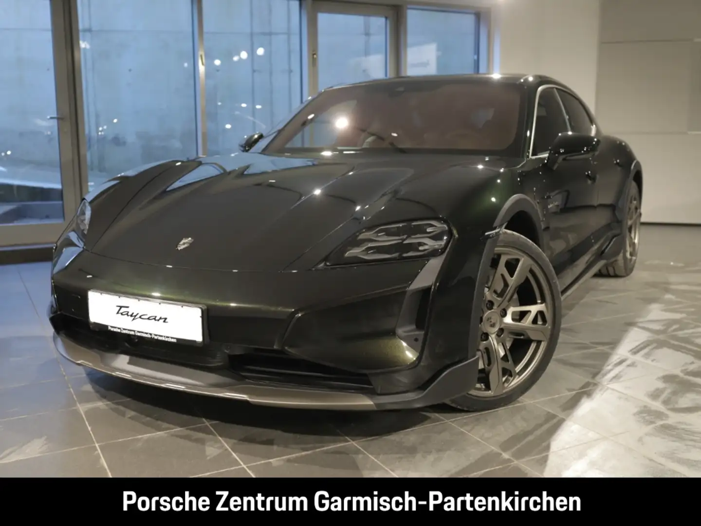 Porsche Taycan Turbo Cross Turismo 360 Kamera Klima ACC Grün - 1