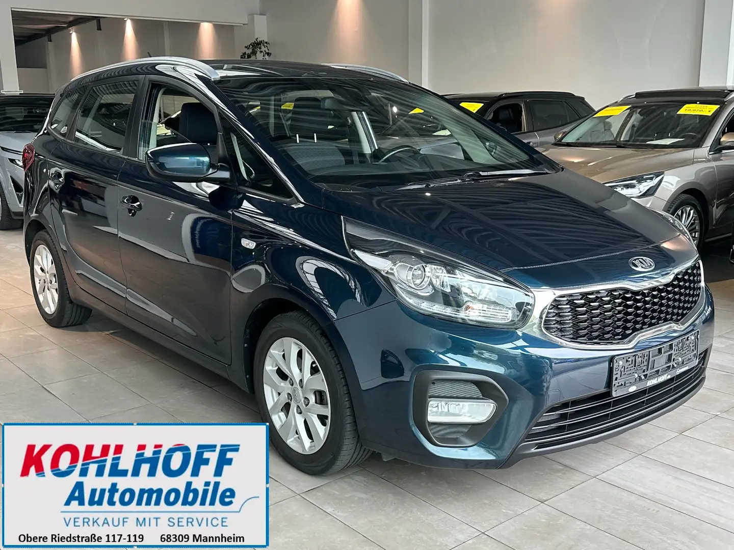 Kia Carens Carens 1.7 CRDi 141PS Edition 7 Winter Klima Blau - 1