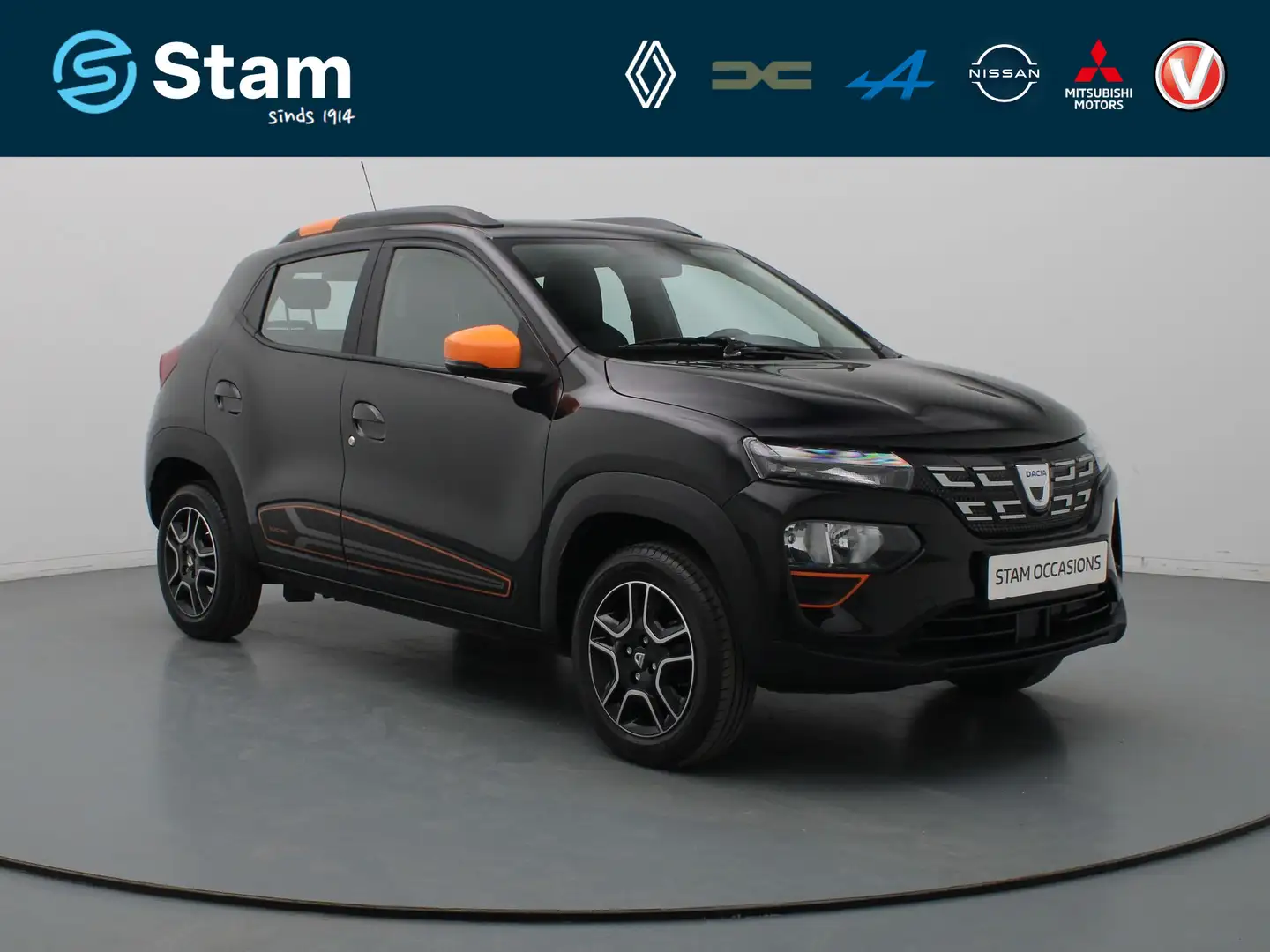 Dacia Spring Comfort Plus 27 kWh Airco | Camera | Begrenzer | N Zwart - 1