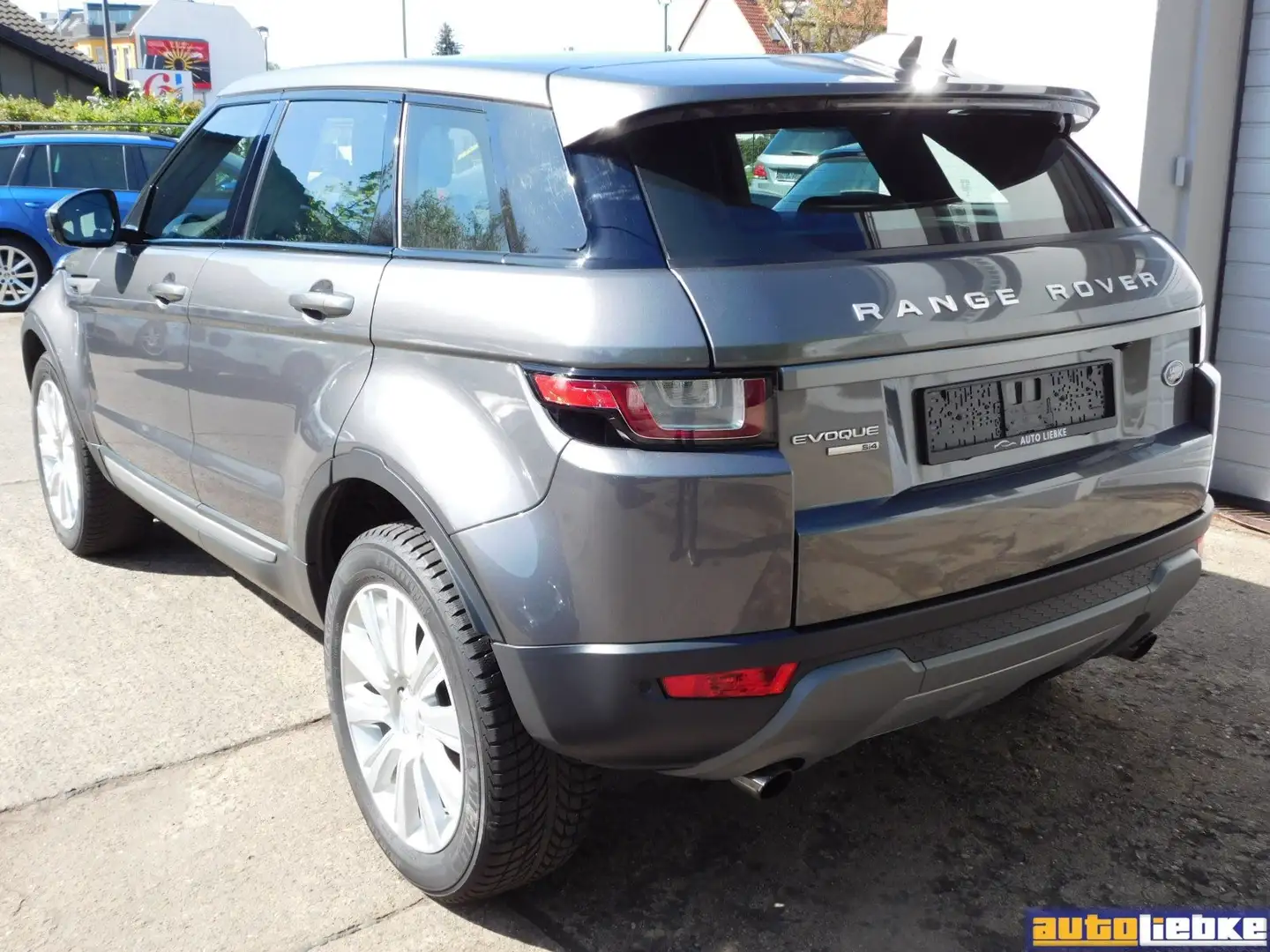 Land Rover Range Rover Evoque Si4 KLIMAAUT,LEDER,NAVI,SHZ,PANO,TEMP,NR,SCHECKH. Grau - 2