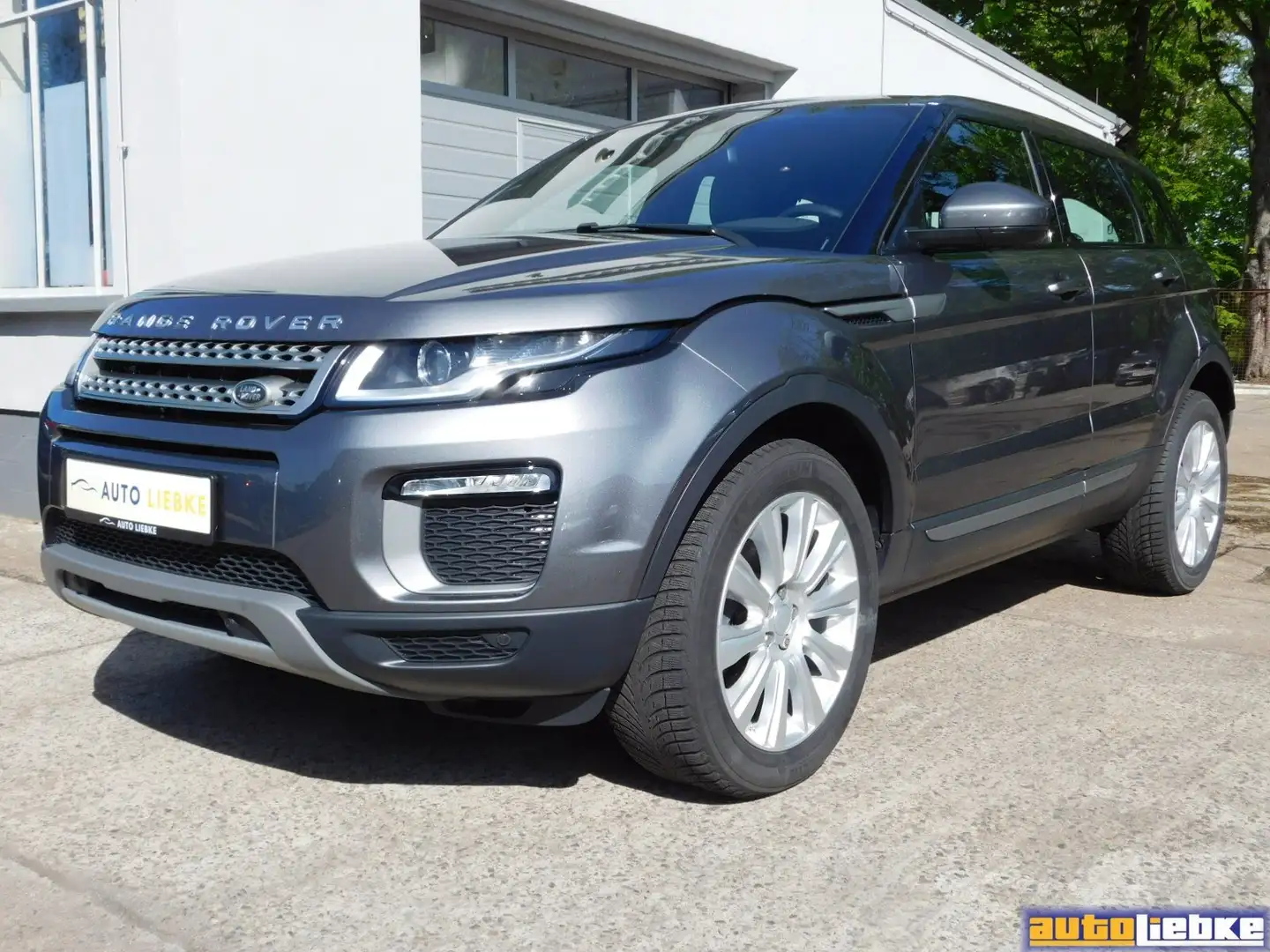 Land Rover Range Rover Evoque Si4 KLIMAAUT,LEDER,NAVI,SHZ,PANO,TEMP,NR,SCHECKH. Grau - 1