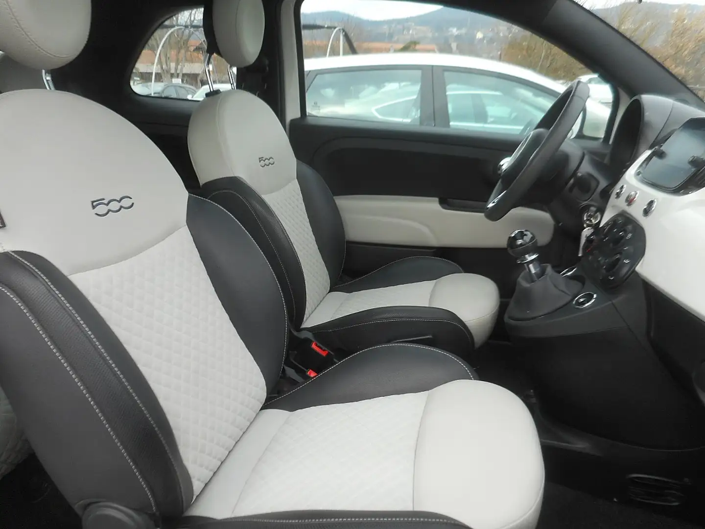 Fiat 500 FireFly Hybrid 70 Dolcevita Weiß - 2