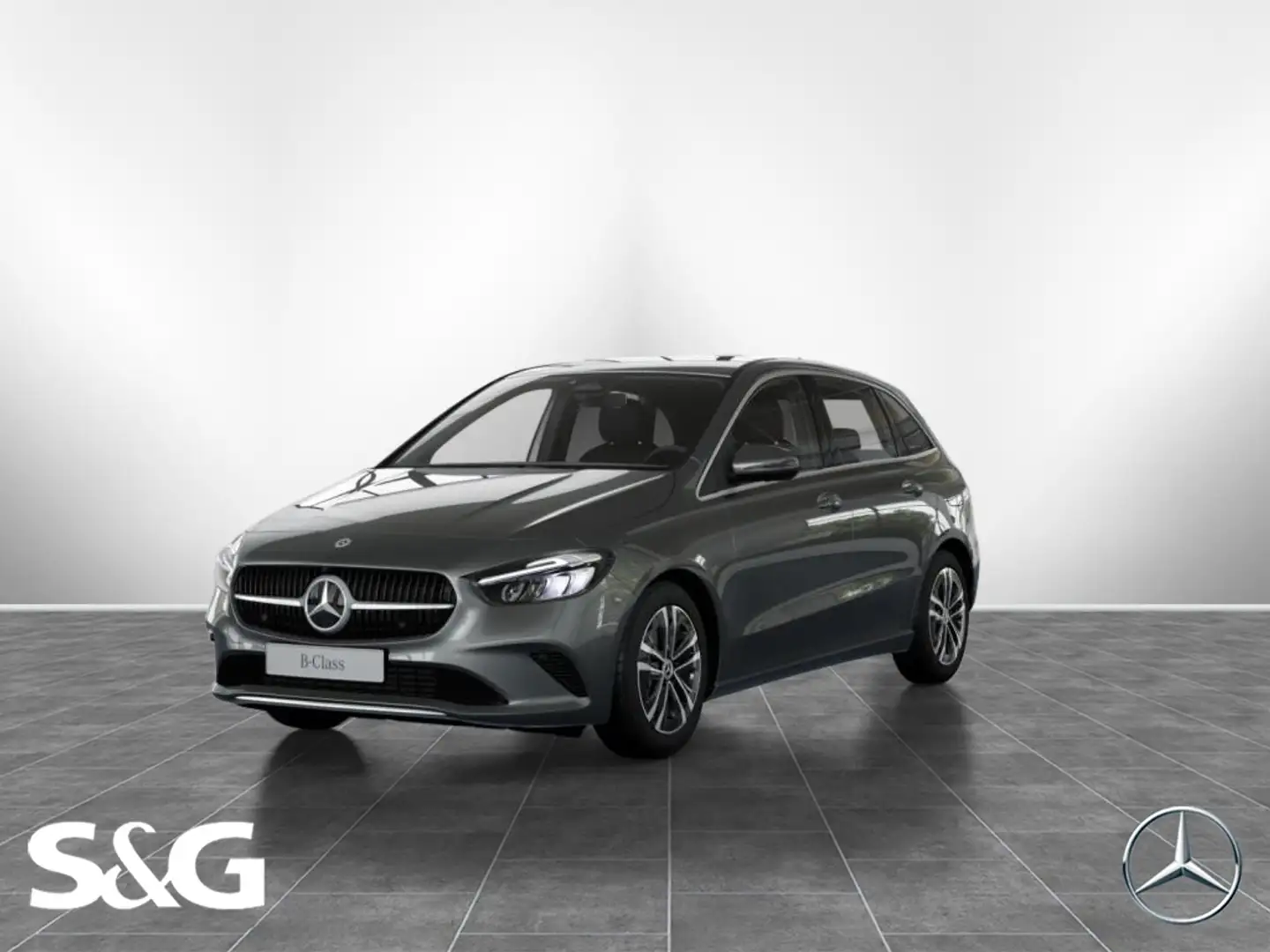 Mercedes-Benz B 200 d AHK+KAMERA+CARPLAY+SPURHALTE+LED+17" Grau - 1