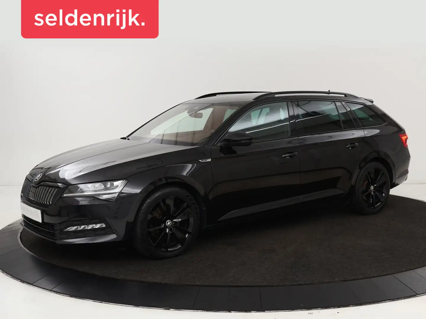 Skoda Superb 1.4 TSI iV Sportline | Leder/Alcantara | Stoel & s Negro - 1