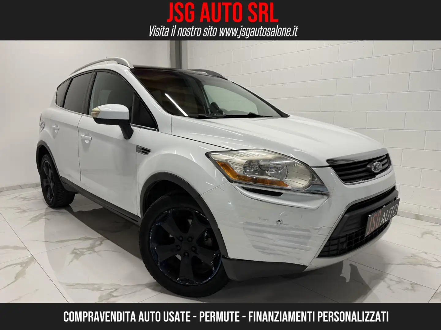 Ford Kuga Kuga 2.0 TDCi 163 CV 4WD Titanium DPF Bianco - 1