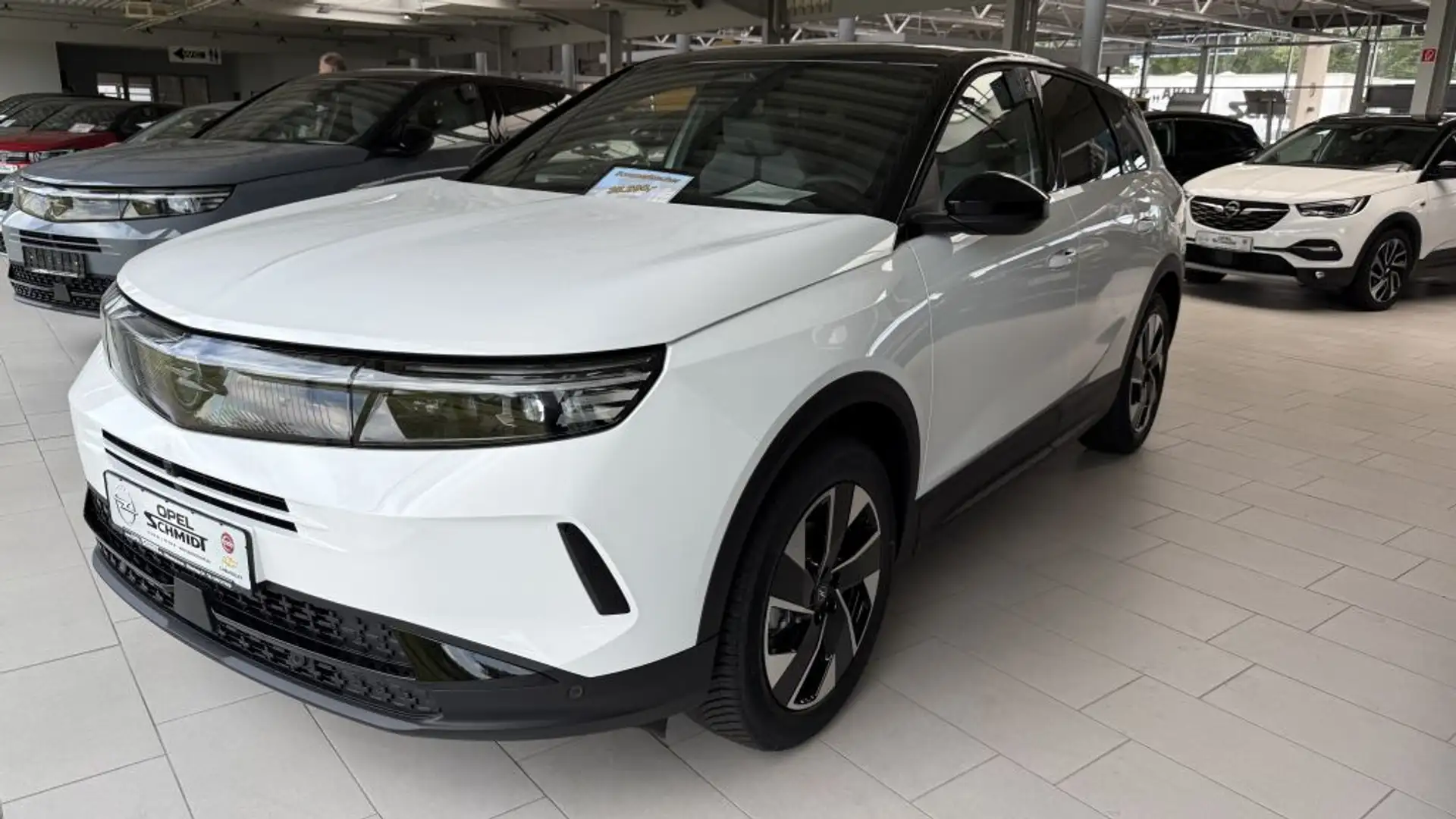 Opel Grandland 1.2 DI Hybrid 48 V Automatik GS (K) Weiß - 1