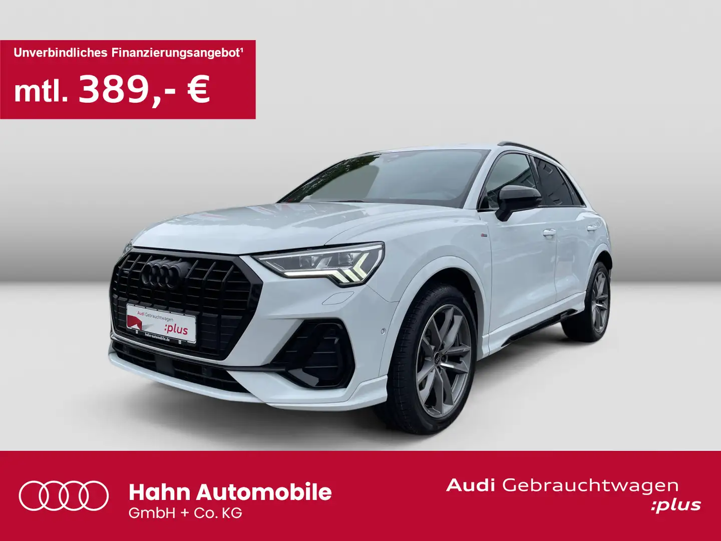 Audi Q3 40 TFSI quattro S tronic S line Matrix Cam Blanc - 1