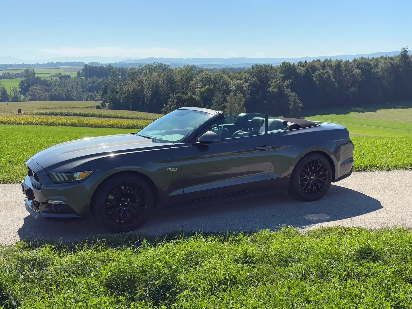 Ford Mustang Mustang 5,0 Ti-VCT V8 GT Cabrio Aut. GT Grau - 1