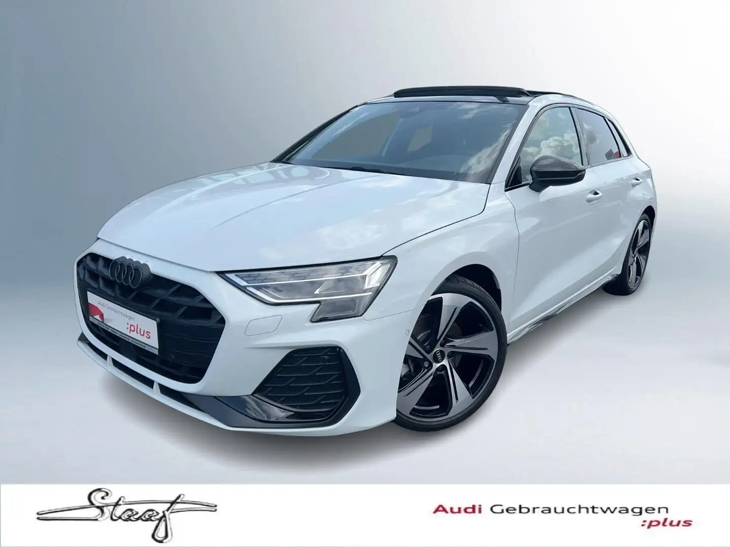 Audi A3 Sportback S line 35 TFSI 110(150) kW(PS) S tronic Blanc - 1