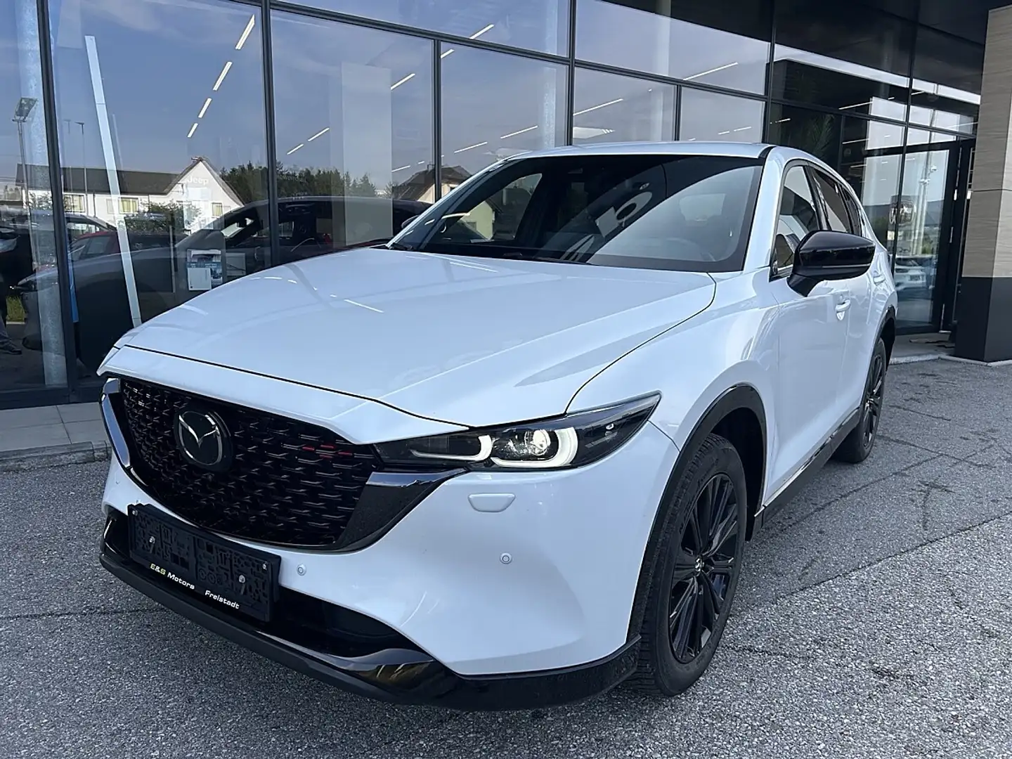 Mazda CX-5 Skysctive D Homura AWD Aut. Weiß - 1