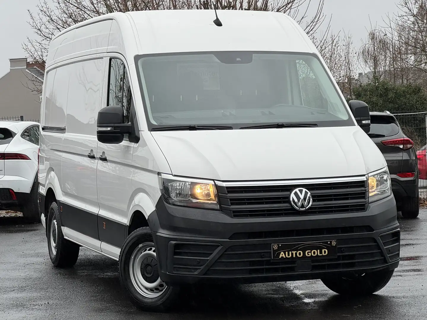 Volkswagen Crafter 2.0 CR TDi/TVA/BOITE AUTO/L3-H3/UTILITAIRE/CAMERA Blanc - 2