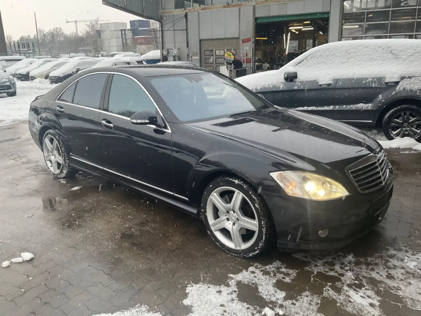 Mercedes-Benz S 450 4Matic AMG PAKET TÜV 02.2027 H&K Negro - 1