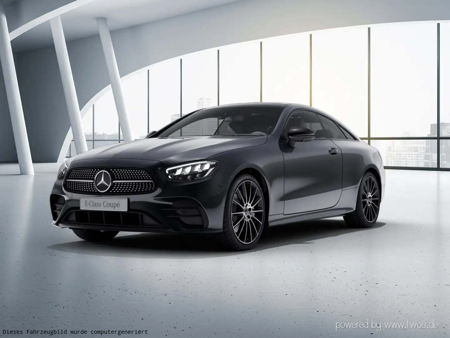 Mercedes-Benz E 400 E 400 d 4MATIC Coupé  AMG Line Navi/Pano.-Dach Grigio - 2
