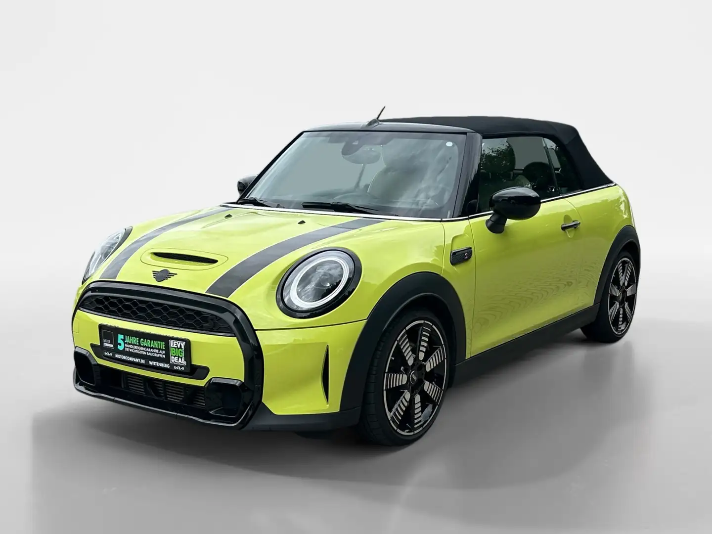 MINI Cooper Cabrio S +Navi+R.Kamera+SHZ+HU+Service+Ga+ Gelb - 2