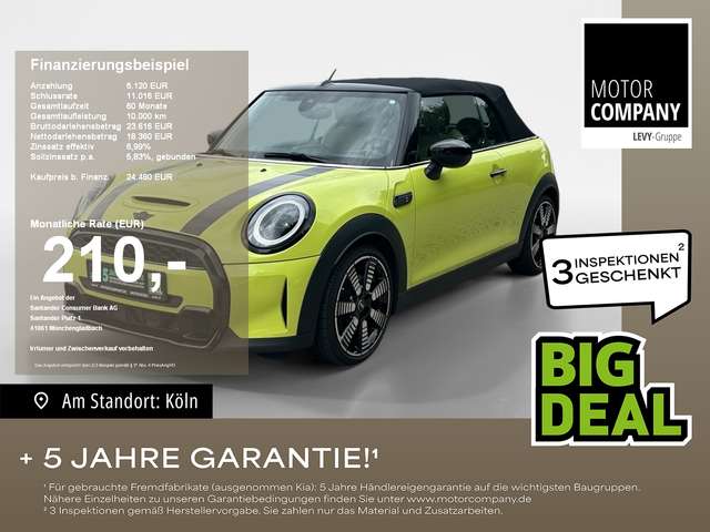 Imagine MINI S Classic Trim Cooper Cabrio S 2xKlima DynLicht