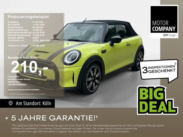 MINI S Classic Trim Cooper Cabrio S 2xKlima DynLicht