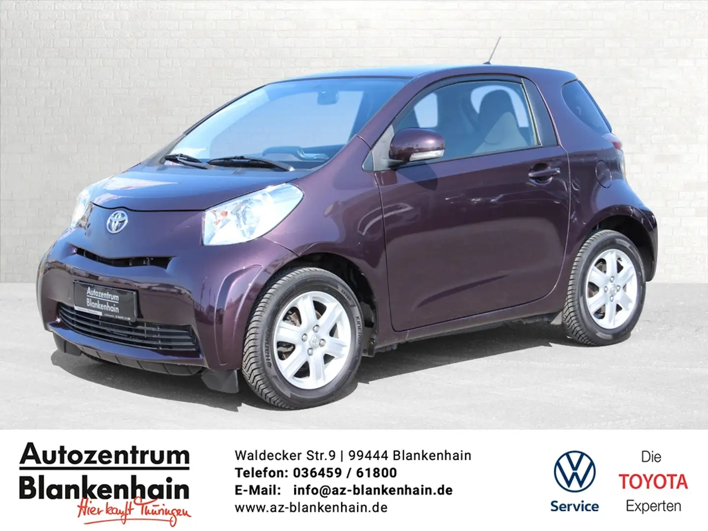 Toyota iQ 1,0 neue Ganzjahresreifen*super Zustand Burdeos - 1