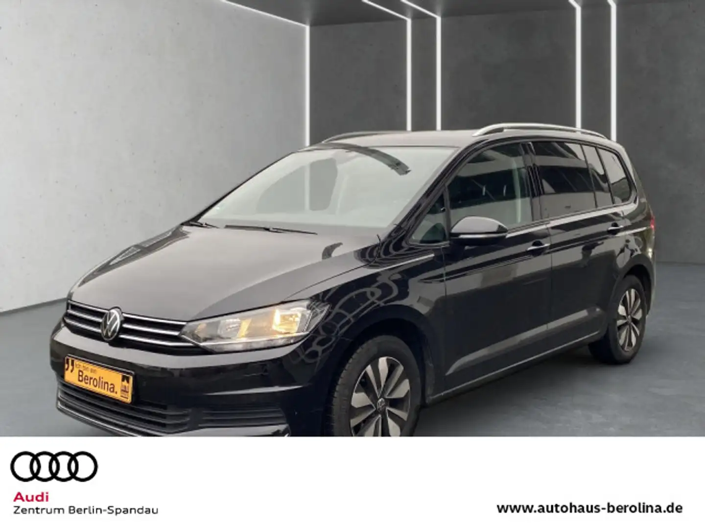 Volkswagen Touran 1.5 TSI Goal DSG *7-Sitzer*ACC*R-CAM*SHZ* Schwarz - 1