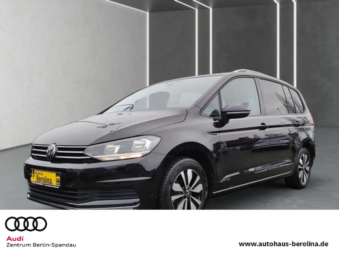 Volkswagen Touran 1.5 TSI Goal DSG *7-Sitzer*ACC*R-CAM*SHZ* Schwarz - 1